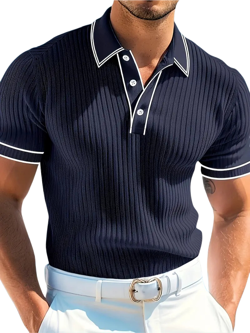 Moore | Elegant Short Sleeve Polo