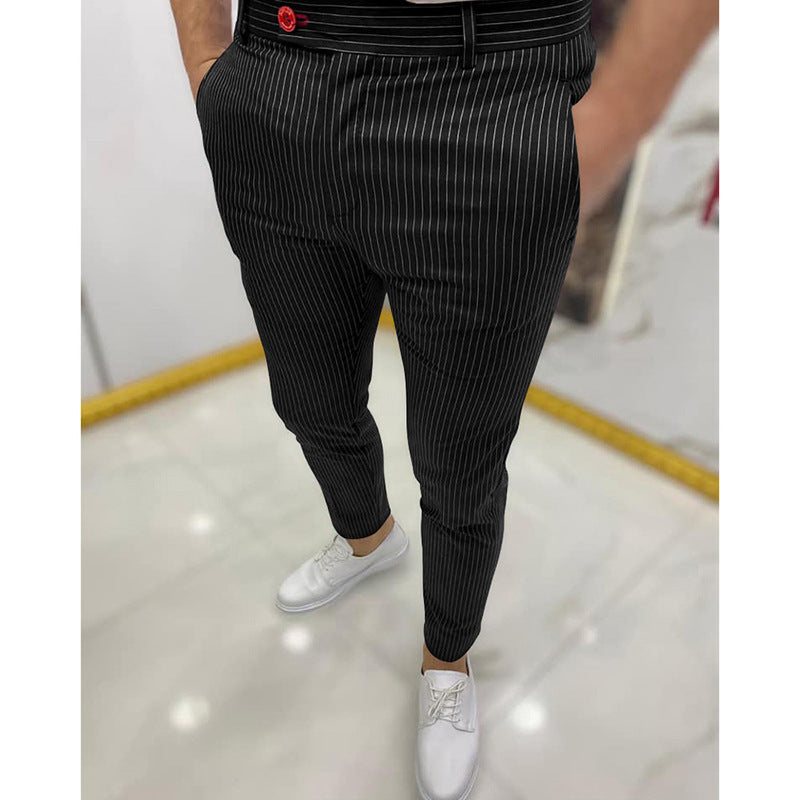 Moore | Slim Fit Casual Pants