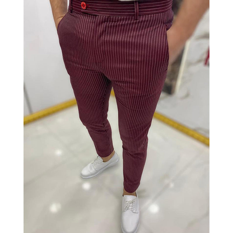 Moore | Slim Fit Casual Pants