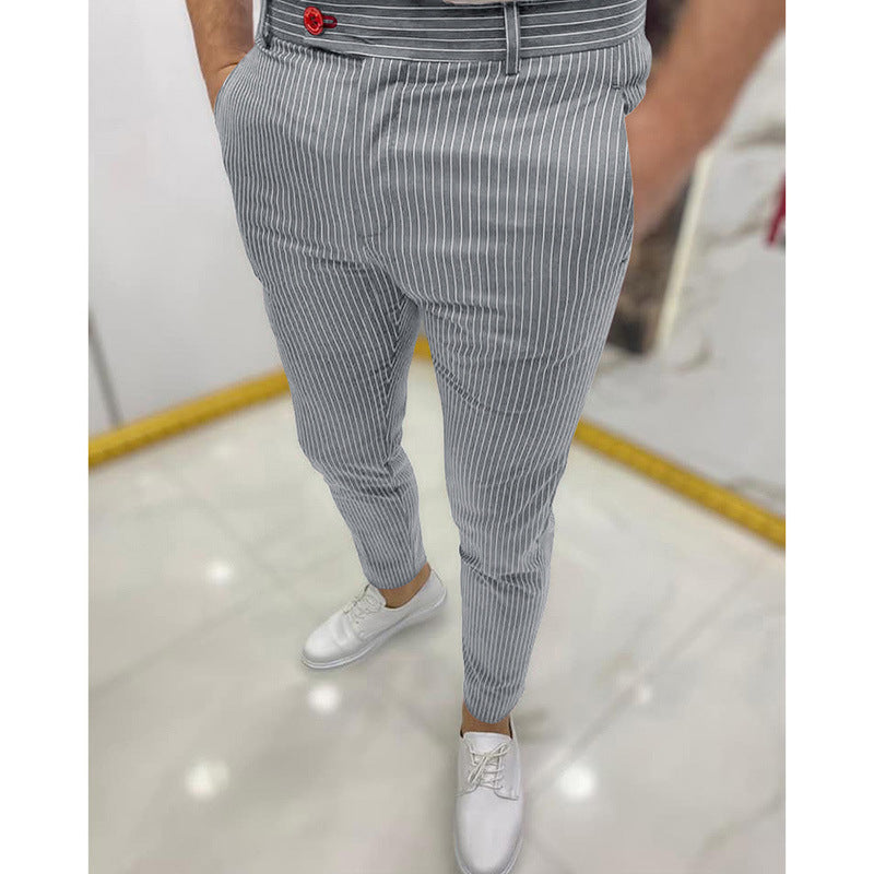 Moore | Slim Fit Casual Pants