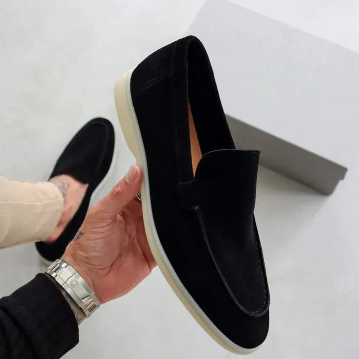 Moore | Elegant Suede Loafers