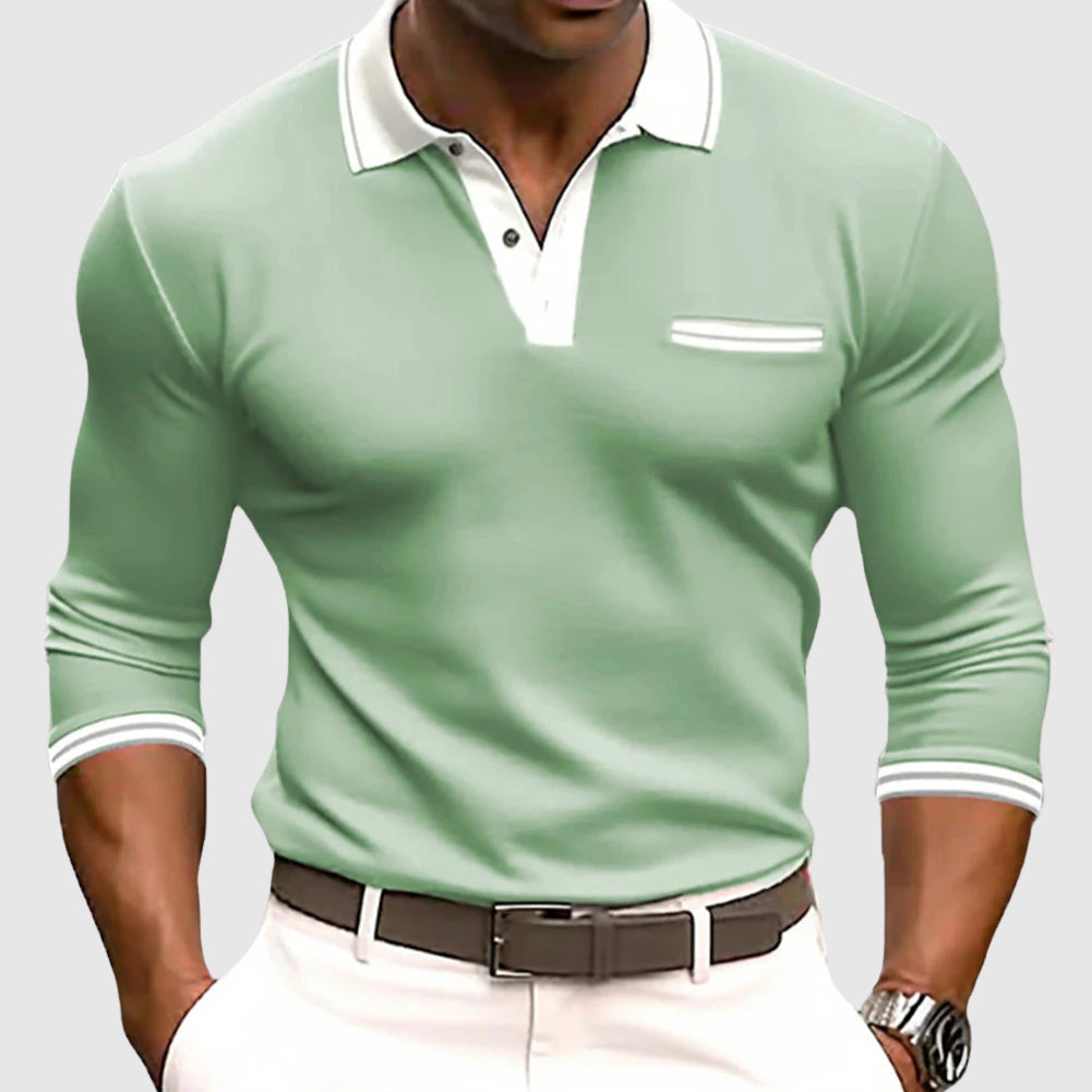 Moore | Shirt with Elegant Contrast Details