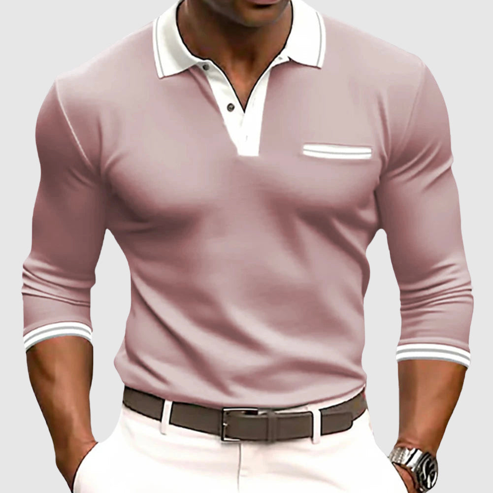 Moore | Shirt with Elegant Contrast Details