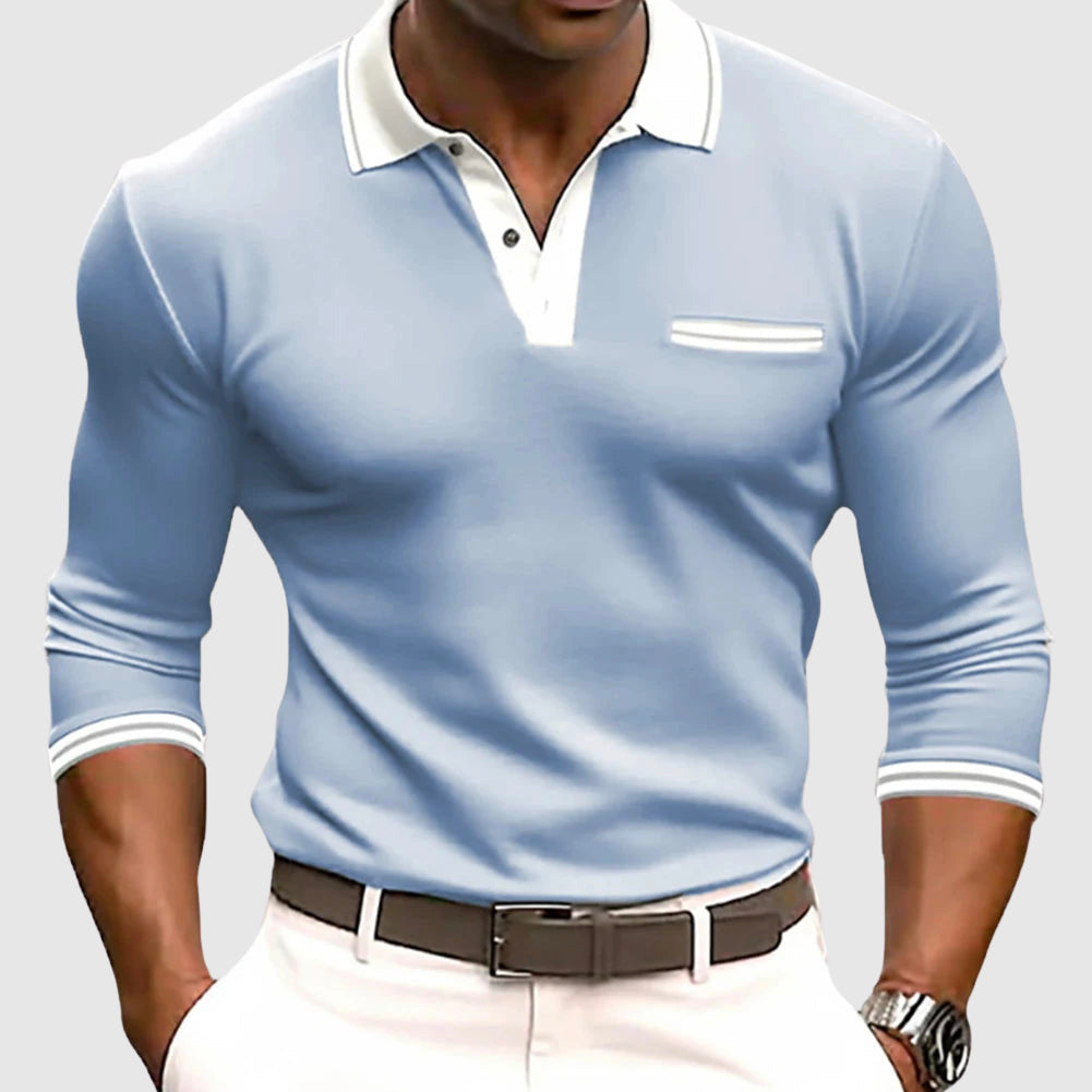 Moore | Shirt with Elegant Contrast Details