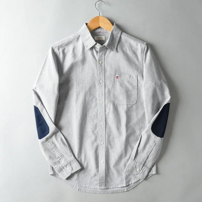 Campbell Cotton Button-Up Shirt