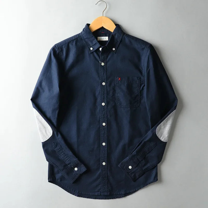 Campbell Cotton Button-Up Shirt