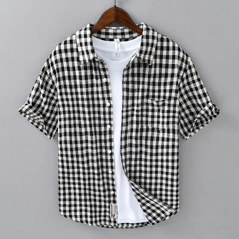 Ridgefield Checkered Button-Up Shirt
