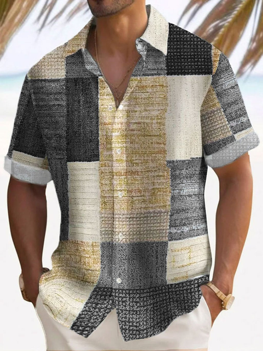 Moore | Elegant Short-Sleeve Shirt