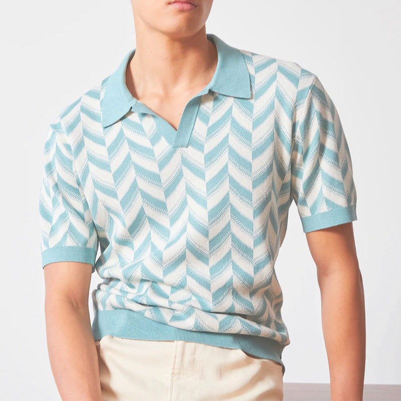 Moore | V-Neck Polo