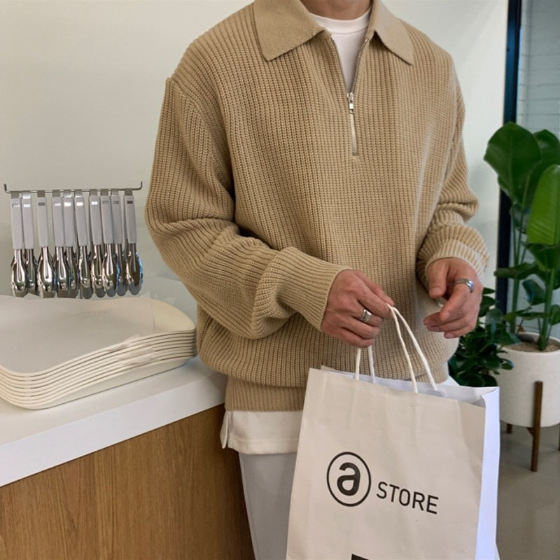 Moore | Men's Polo Sweatshirt