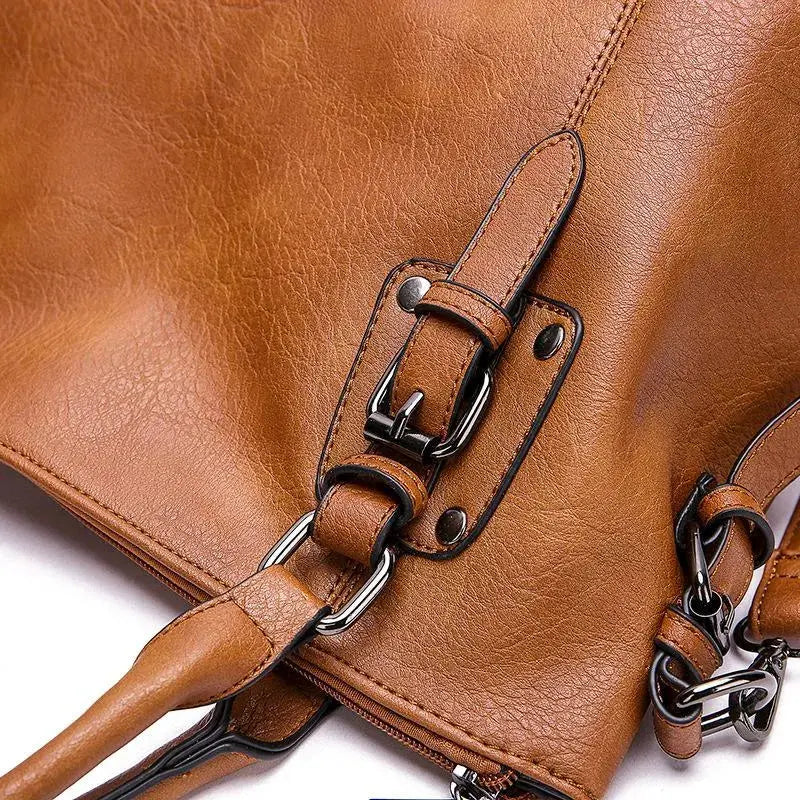 Moore | Premium Leather Shoulder Bag