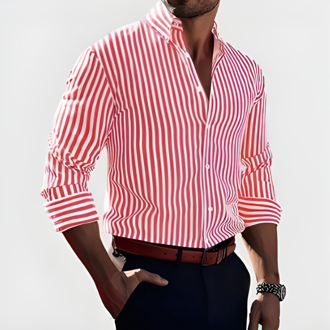 Moore | Confidence Striped Shirt