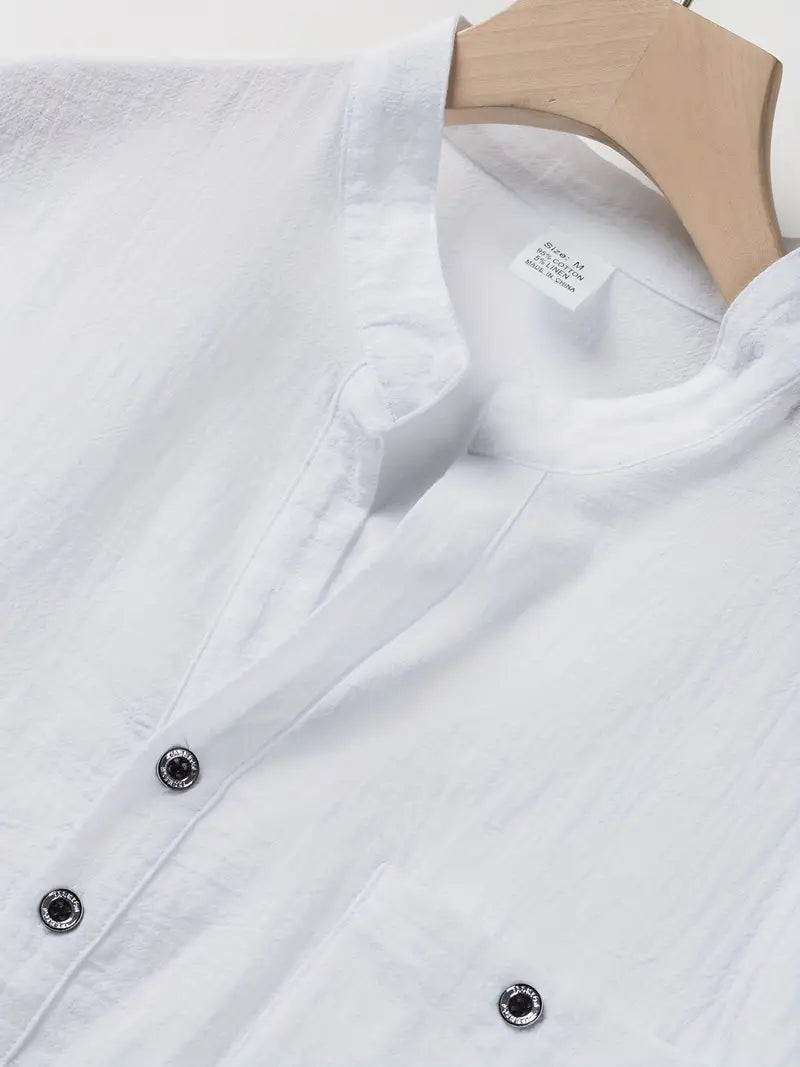 Moore | Elegant Short-Sleeve Shirt