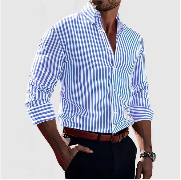 Moore | Confidence Striped Shirt