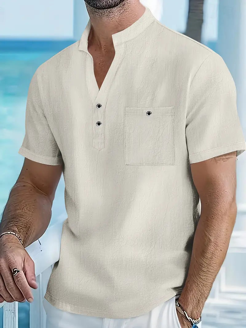 Moore | Elegant Short-Sleeve Shirt