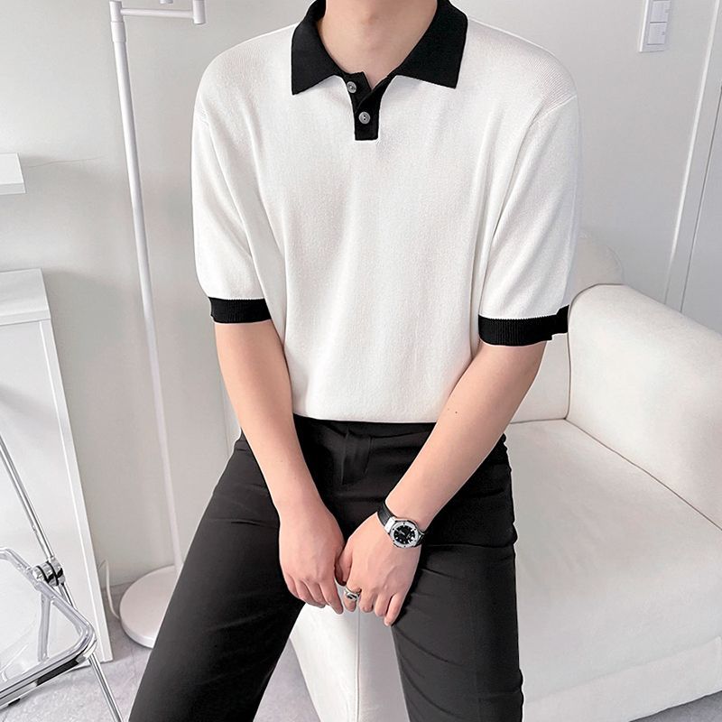 Moore | Men's Oversized Sleeve Polo