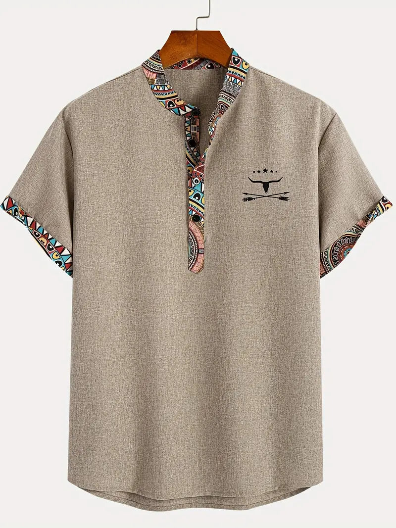 Moore | Elegant Short-Sleeve Shirt