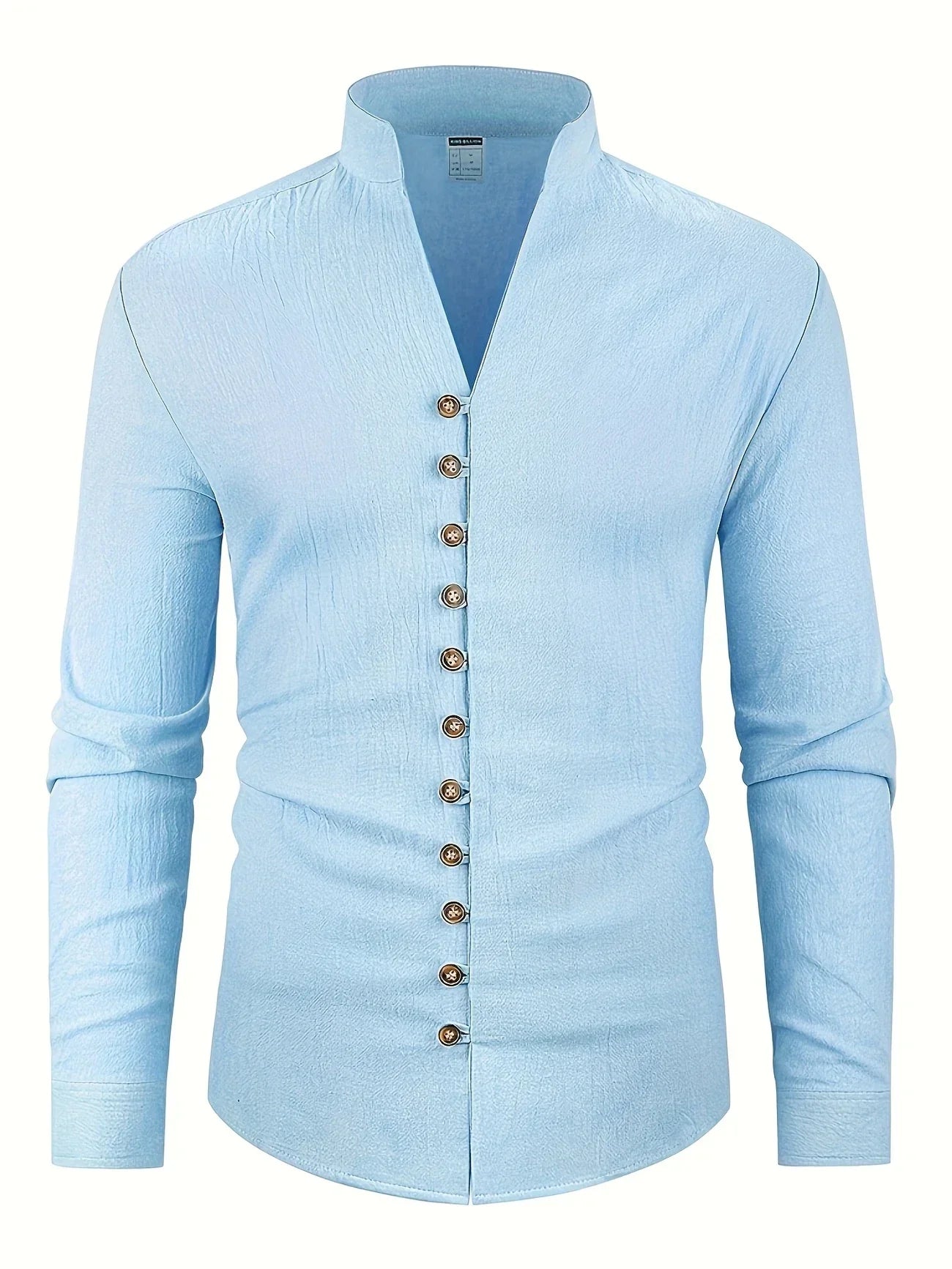 Moore | Lightweight Long Sleeve Cotton Shirt