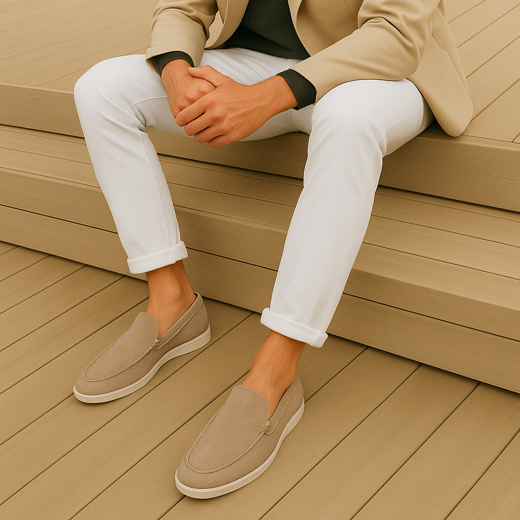Moore | Elegant Suede Loafers