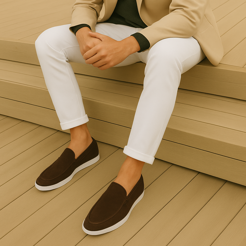 Moore | Elegant Suede Loafers