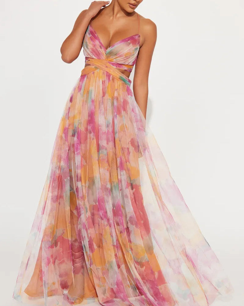 Moore – Charming Dress Floral Print