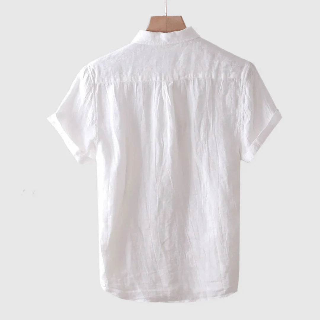 Moore | Elegant Short-Sleeve Shirt with Buttons