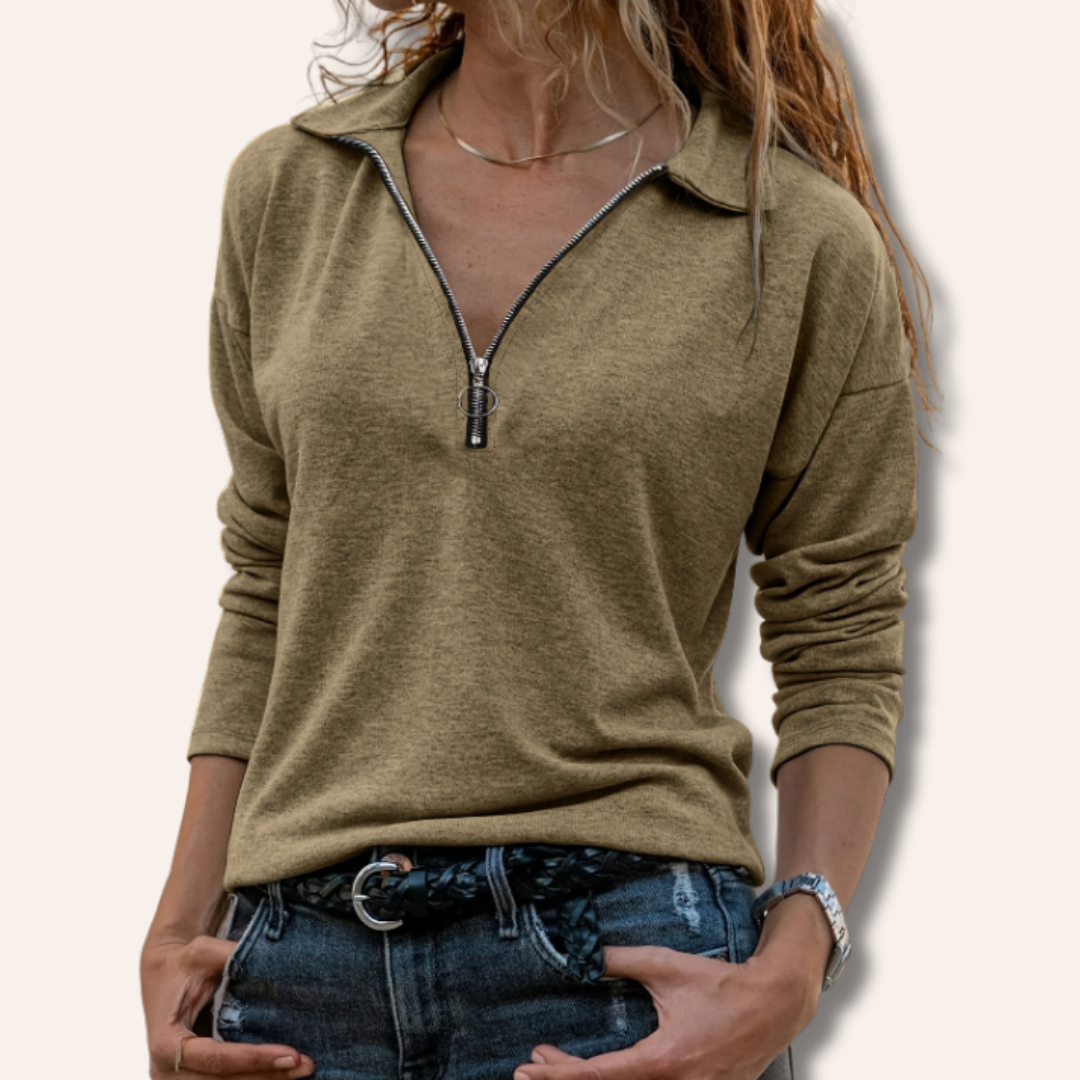 Moore | Long-Sleeved Half Zip