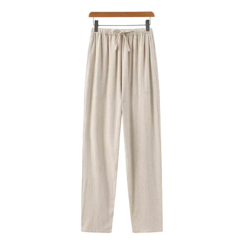 Moore | Slim Linen Pants