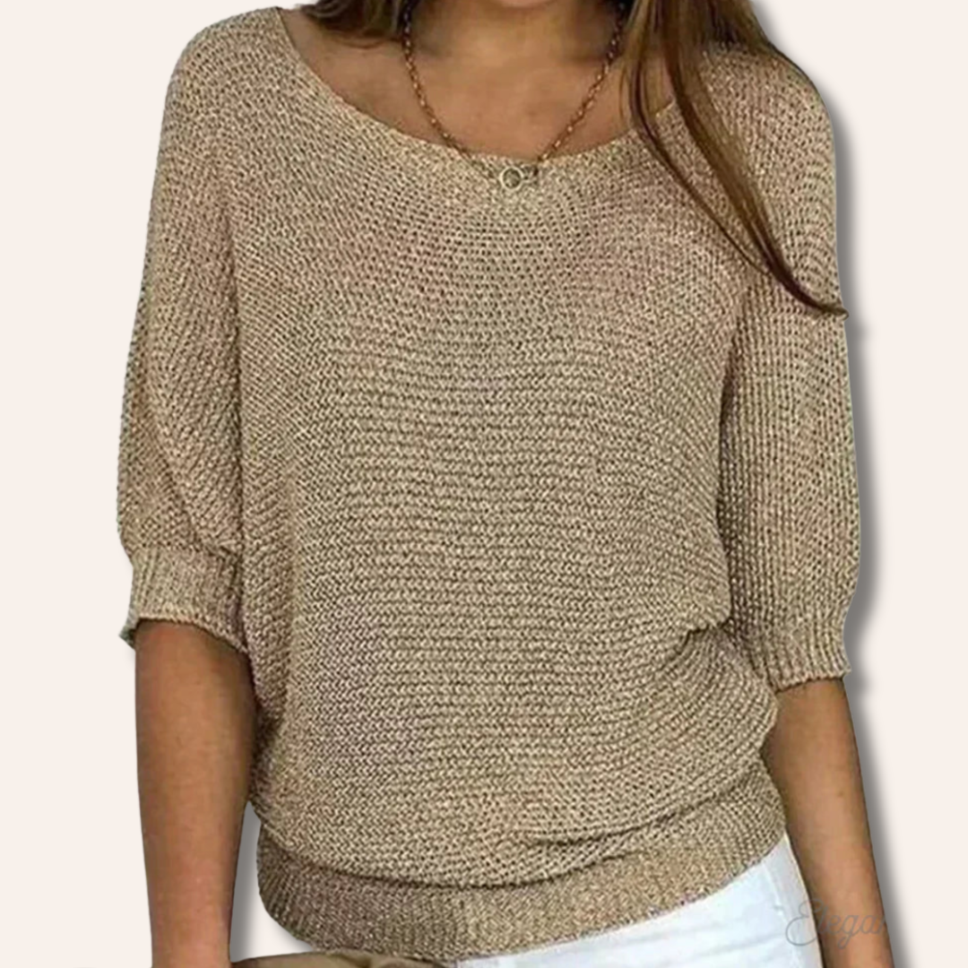 Moore | Relaxed Knit Top