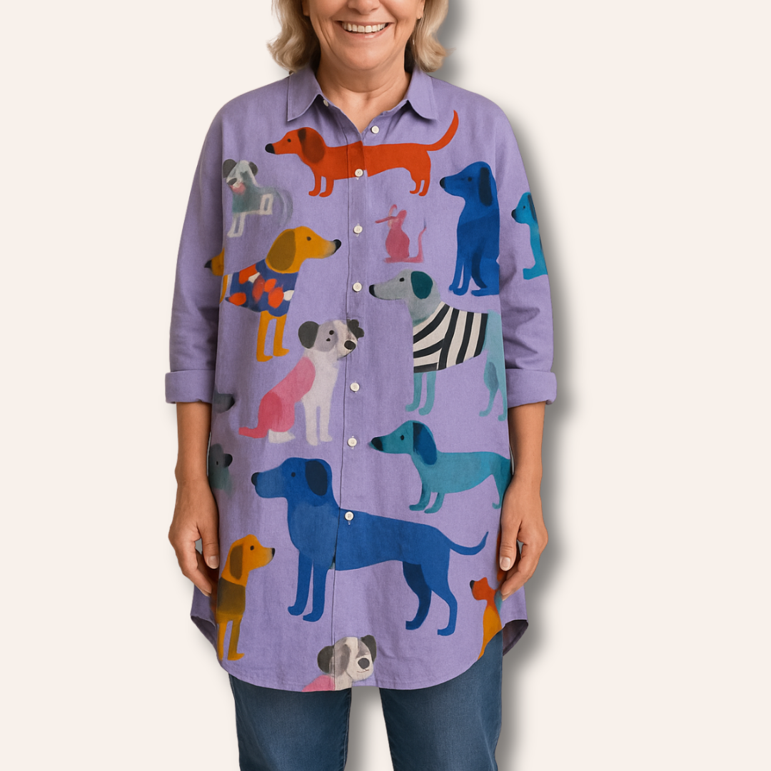 Moore | Comfortable Shirt with Print