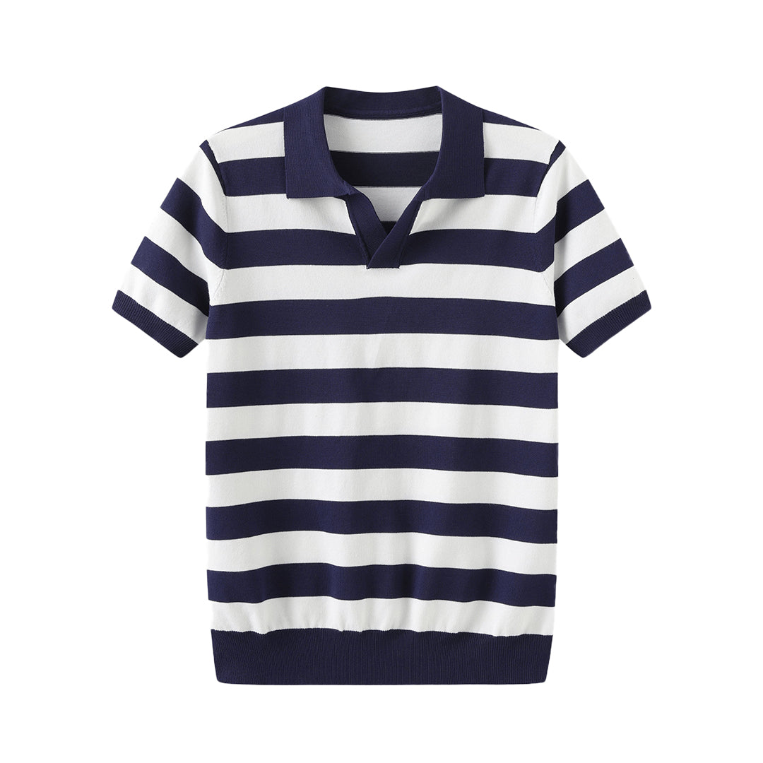 Moore | Striped Polo