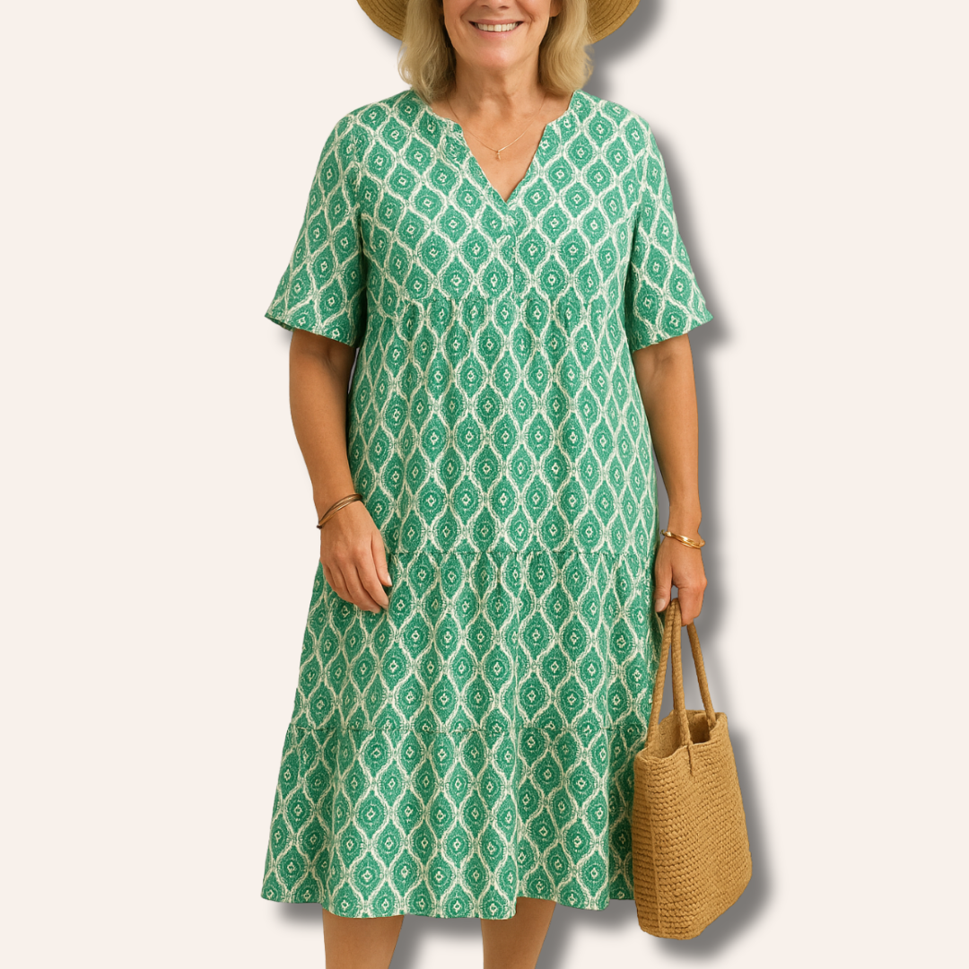 Moore | Graceful Bloom Maxi Dress