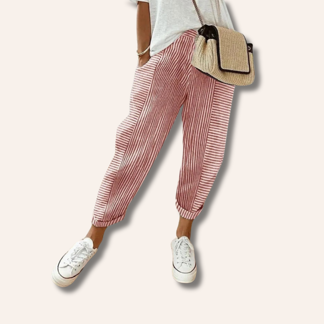 Moore | Striped Pants