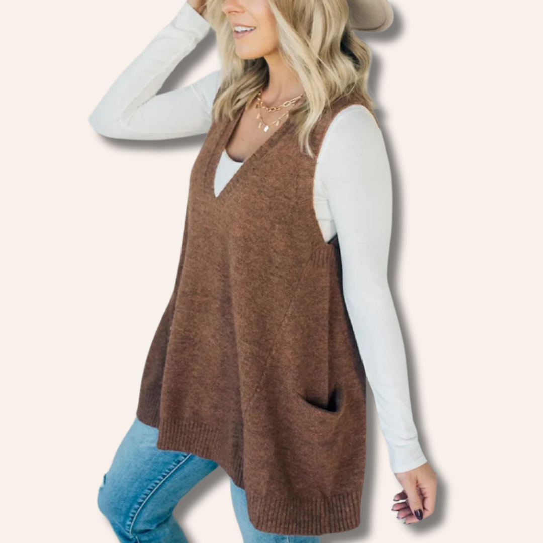 Moore | Cozy Knit Vest
