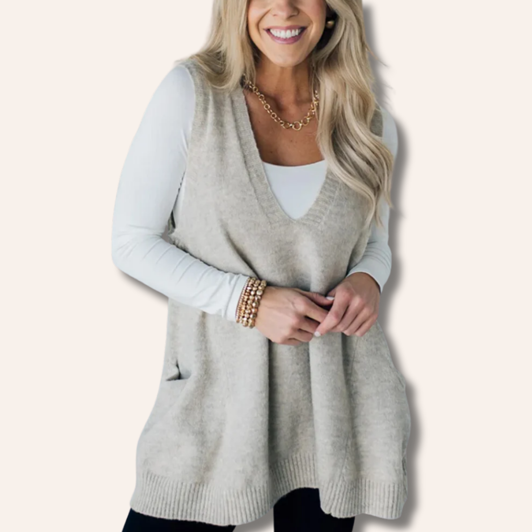 Moore | Cozy Knit Vest