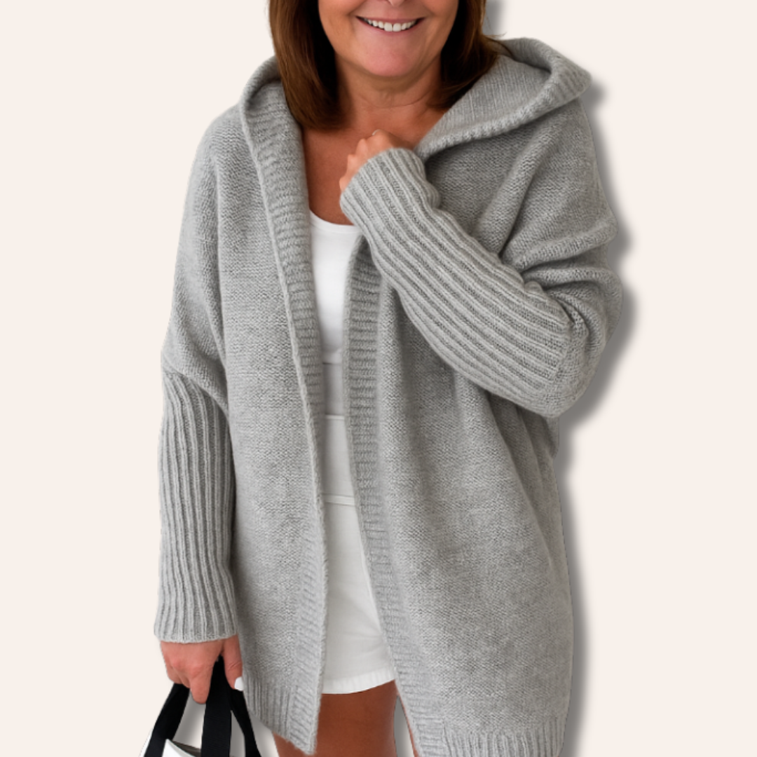 Moore | Comfortable Mid-length Cardigan