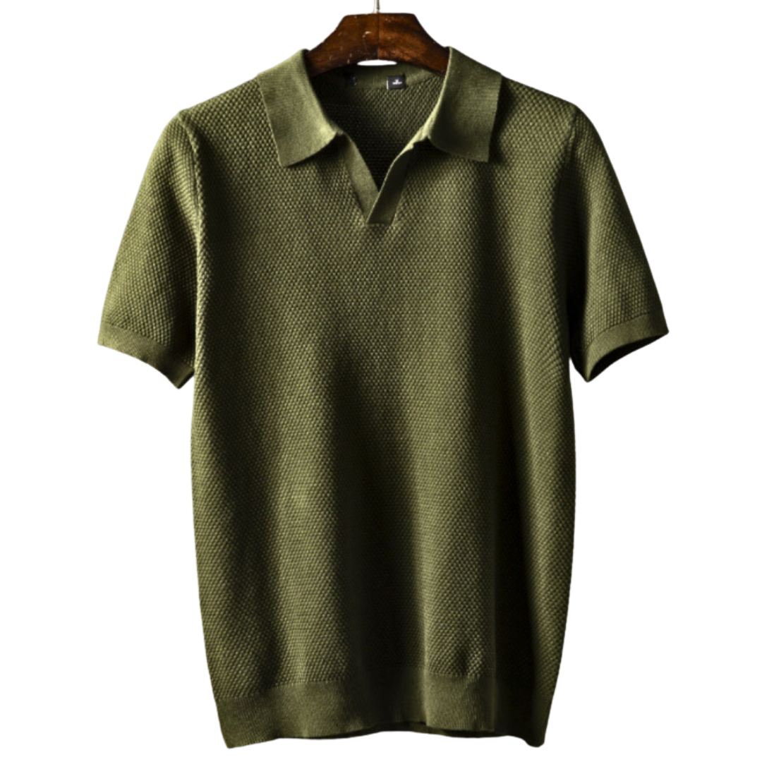 Moore | Timeless Knit Polo Shirt