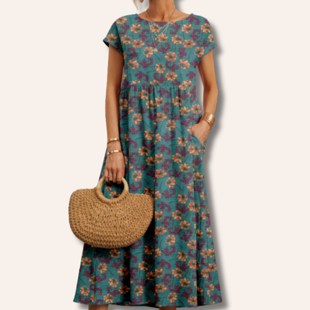 Moore | Chic Floral Dress
