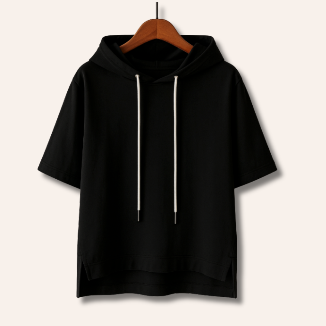 Moore | Short Sleeve Hoodie