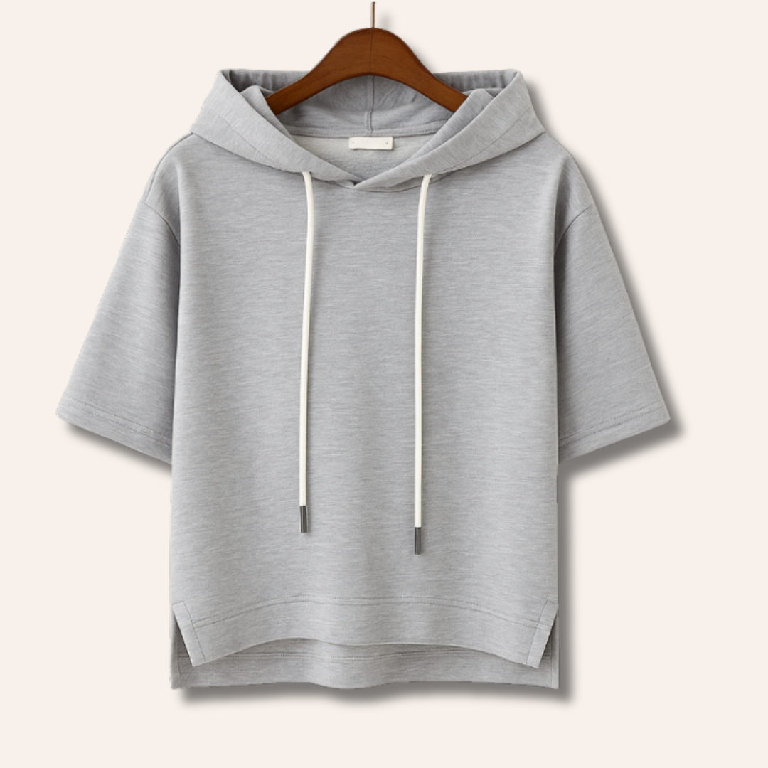 Moore | Short Sleeve Hoodie