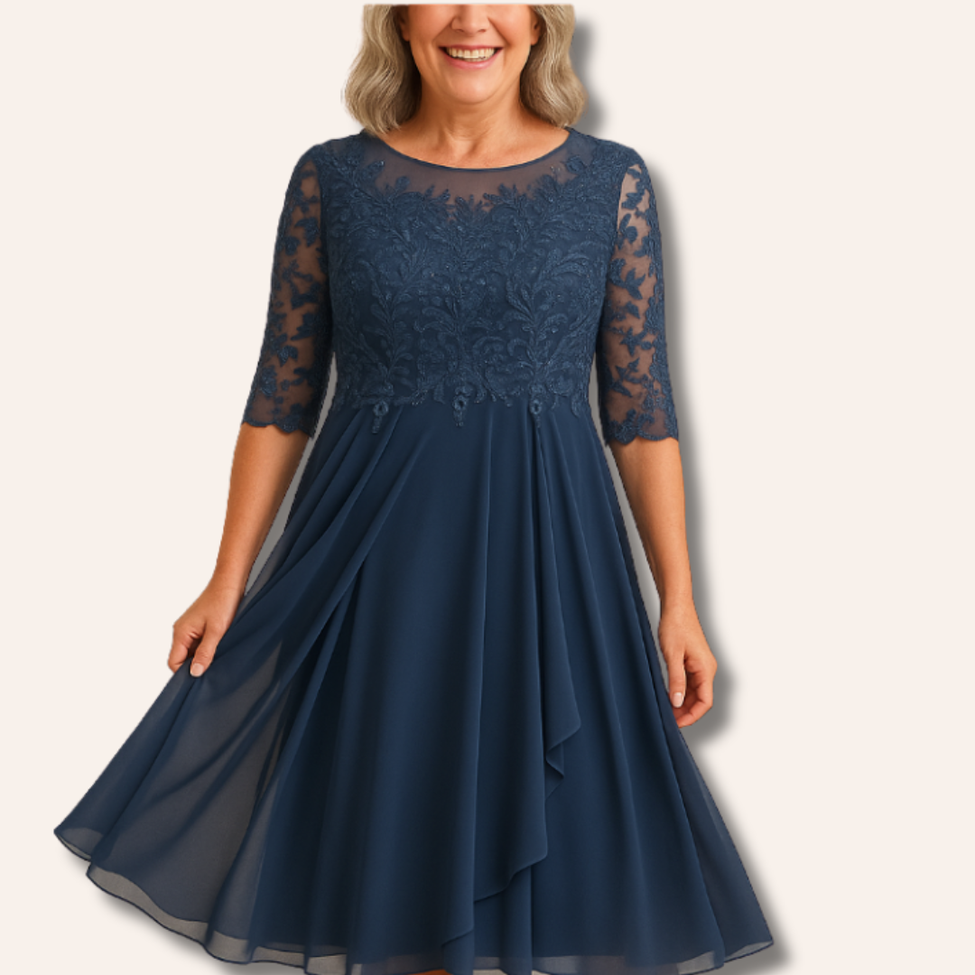 Moore | Premium Embroidered Dress