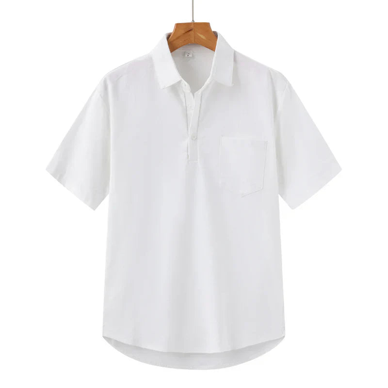 Moore | Linen Polo