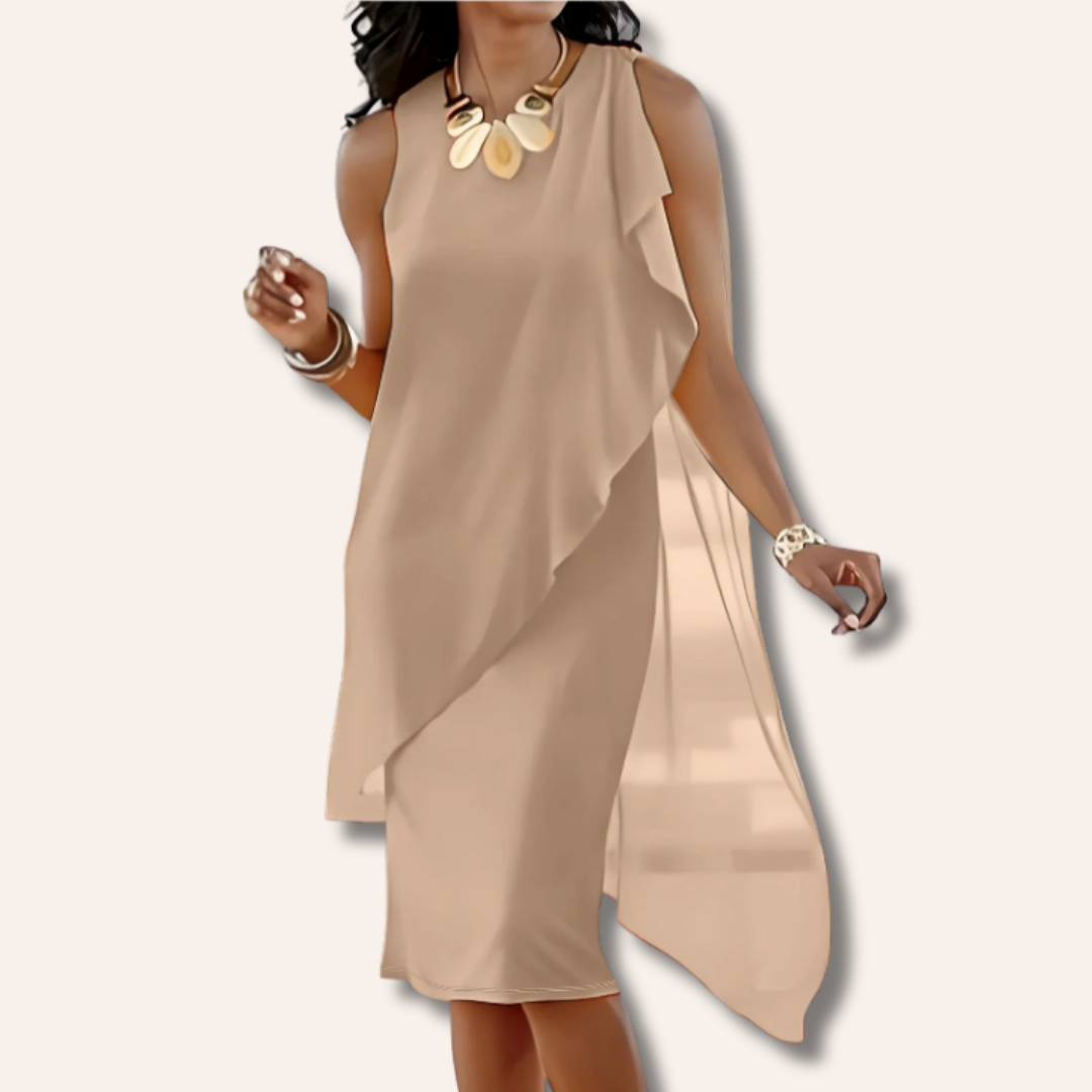 Moore | Sleeveless Elegant Dress