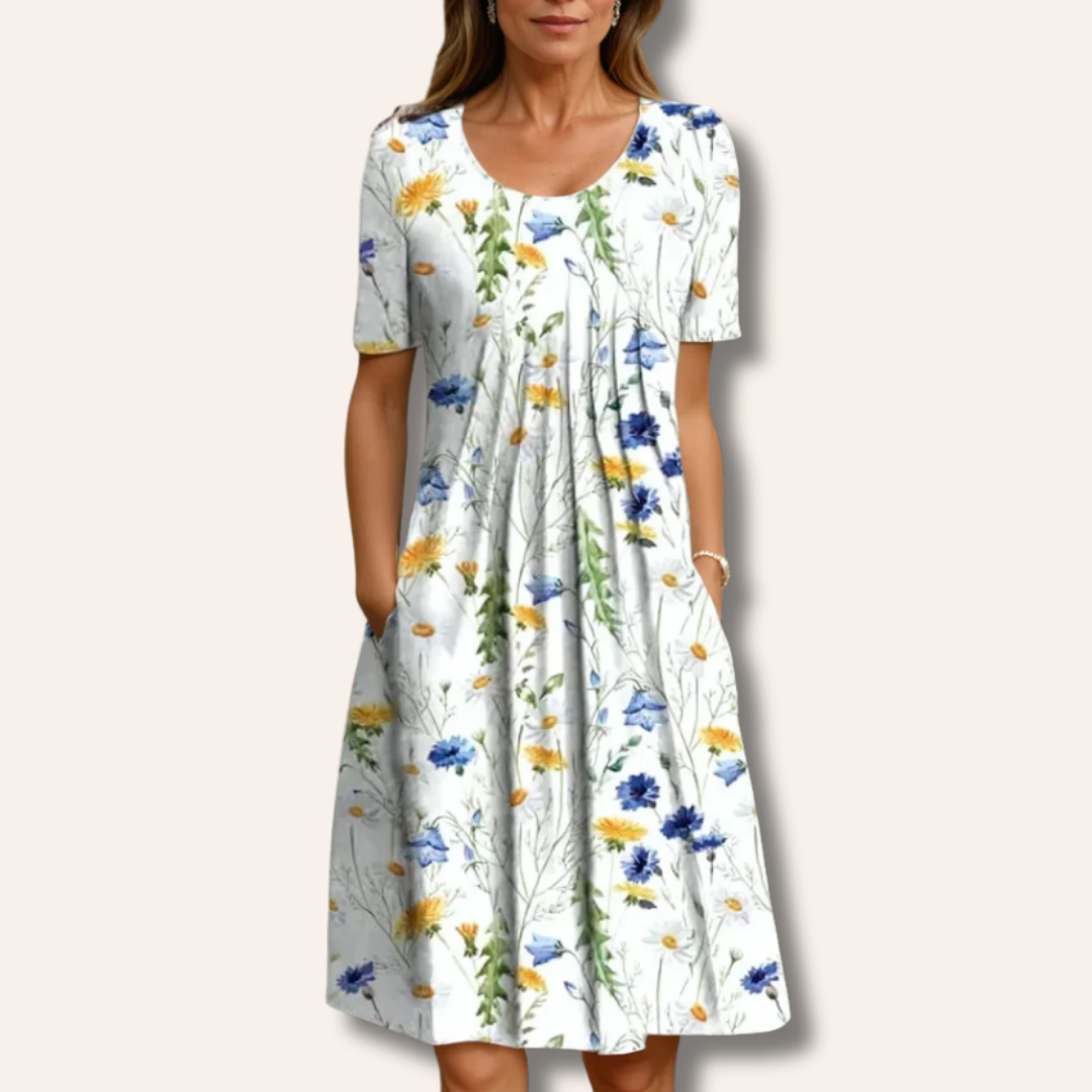 Moore | Elegant Flower Dress