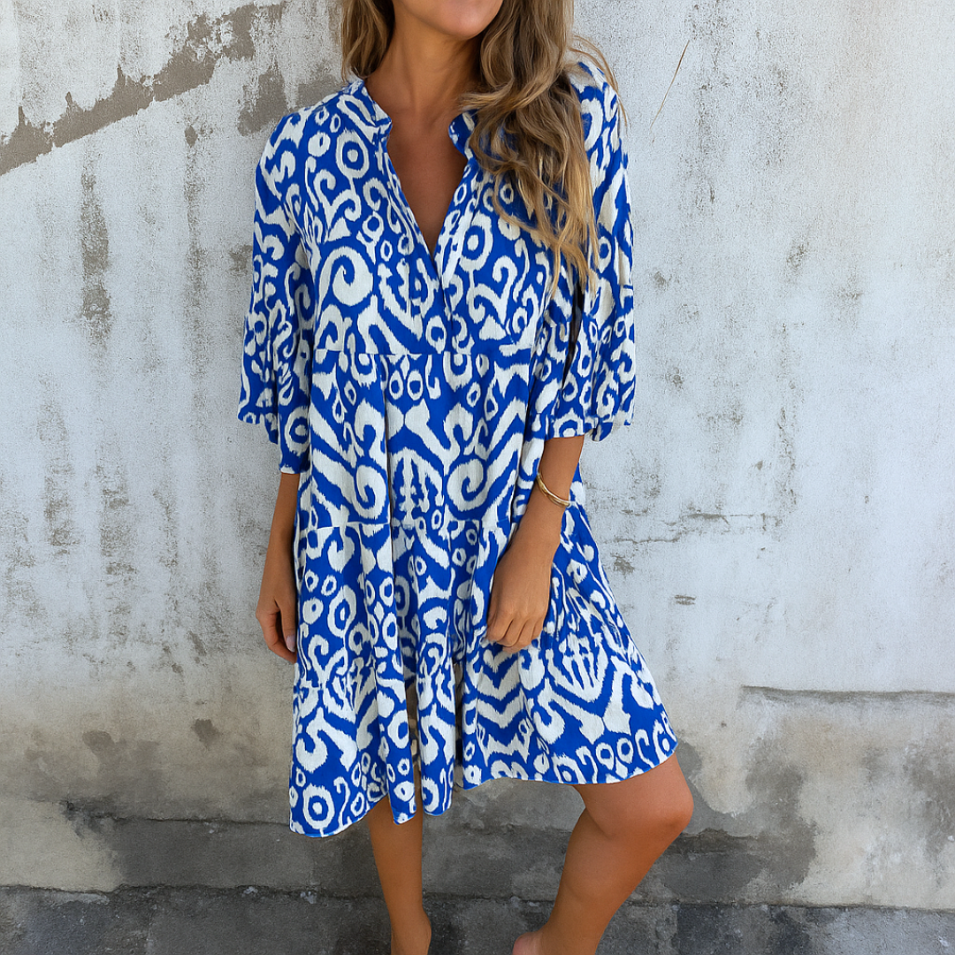 Moore | Elegant V-Neck Dress