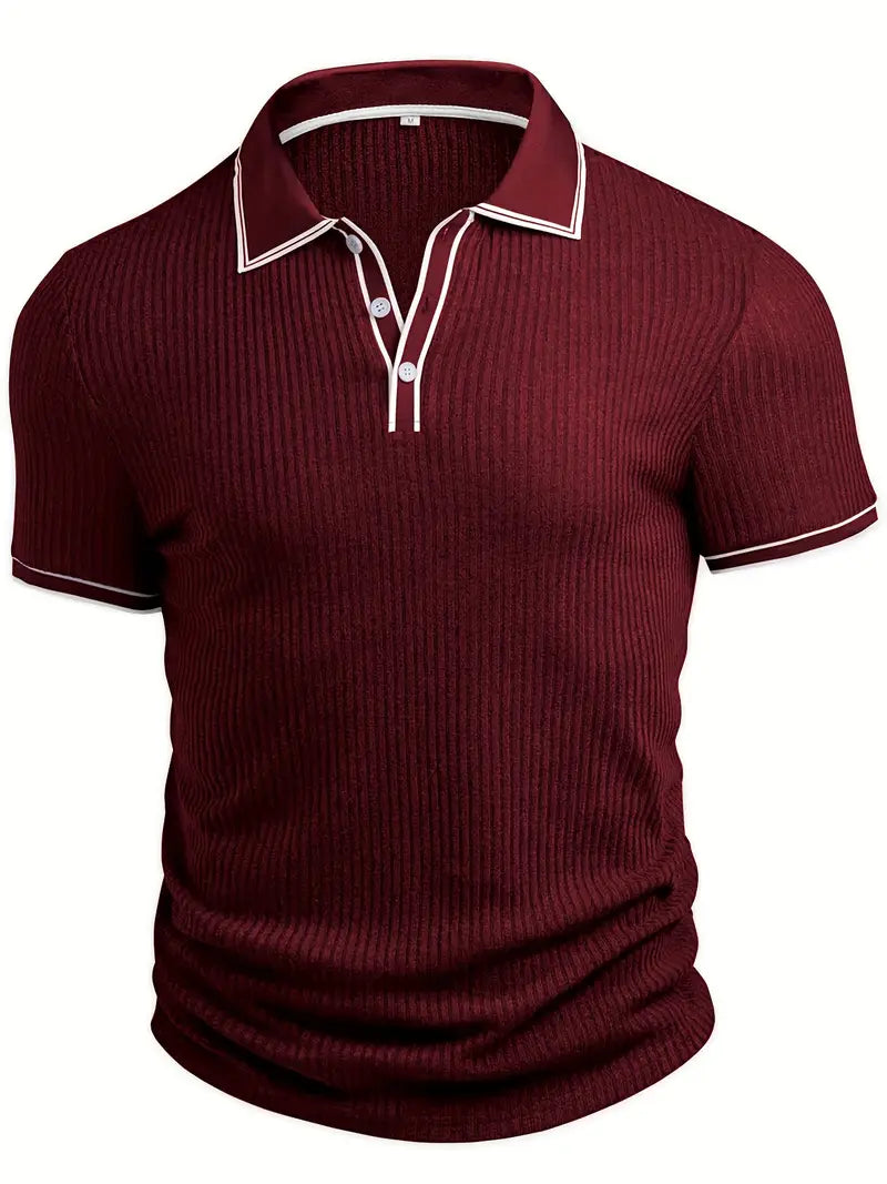 Moore | Elegant Short Sleeve Polo
