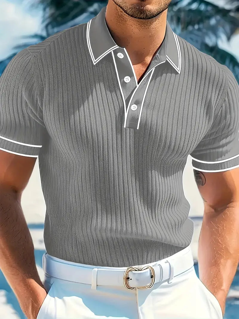 Moore | Elegant Short Sleeve Polo