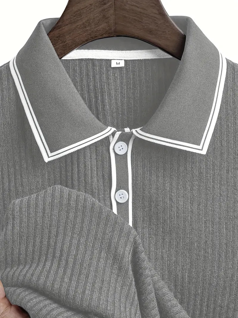 Moore | Elegant Short Sleeve Polo
