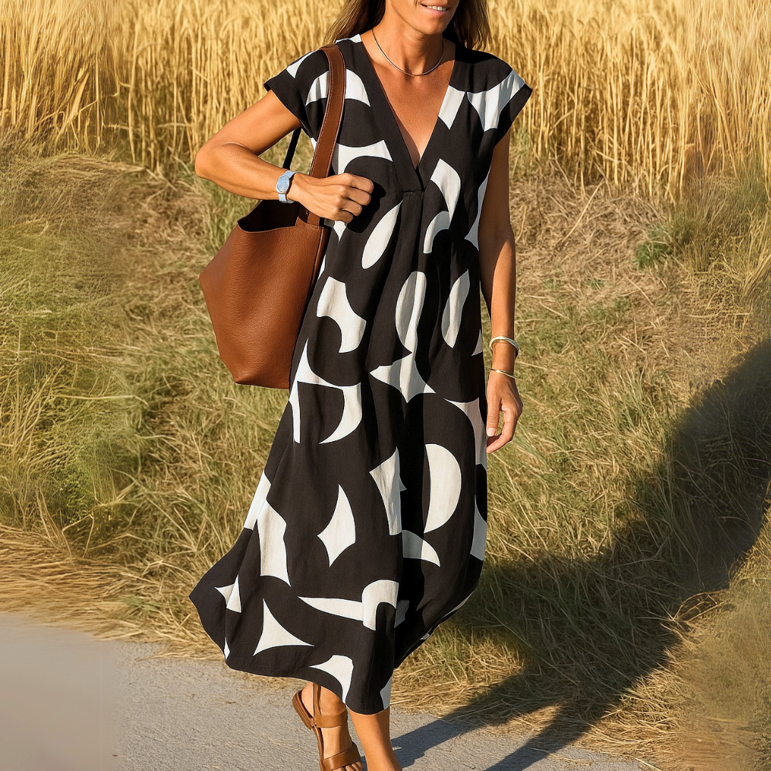 Moore | Draped Elegance Maxi