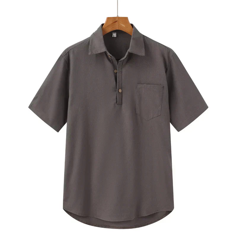 Moore | Linen Polo